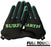 Handup Most Day Gloves, Medium, Acid Forest