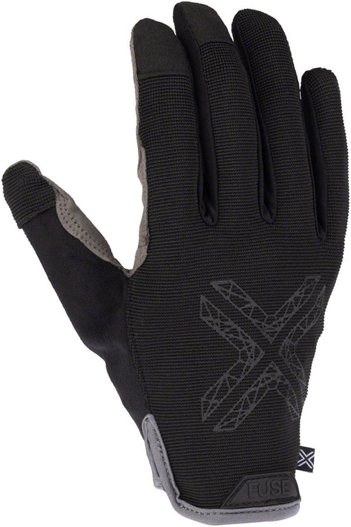 FUSE Stealth Gloves - Black, Full Finger, Small