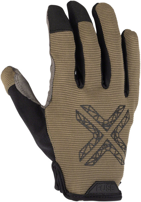 FUSE Stealth Gloves - Olive, Full Finger, Small