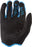 Lizard Skins Monitor SL Gloves - Jet Black/Electric Blue, Full Finger, Medium