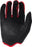 Lizard Skins Monitor AM Gloves - Jet Black/Crimson, Full Finger, Medium