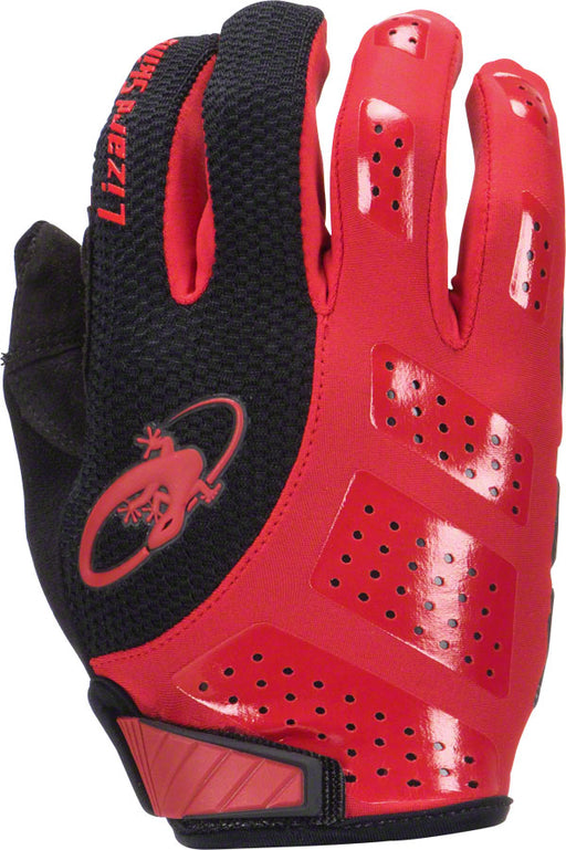 Lizard Skins Monitor SL Gel Gloves - Red/Black, Full Finger, X-Small