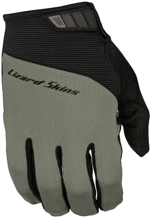Lizard Skins Monitor Traverse Gloves - Titanium Gray, Full Finger, Medium