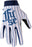 FUSE Omega Gloves - Ballpark, Full Finger, White/Blue, Medium
