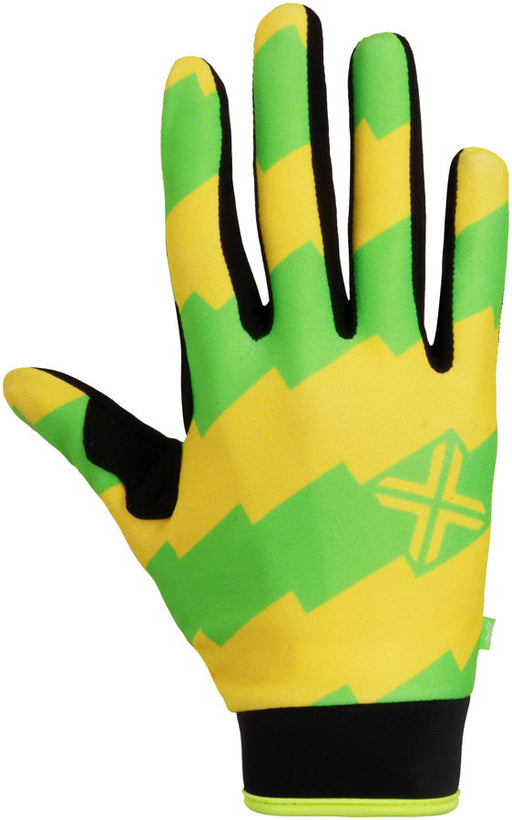 FUSE Chroma Gloves - Campos, Full Finger, Green/Yellow, Medium