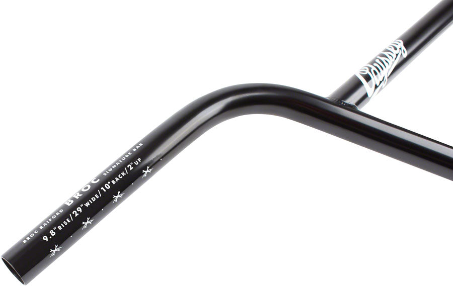 Odyssey Broc BMX Handlebar - 9.8", Black
