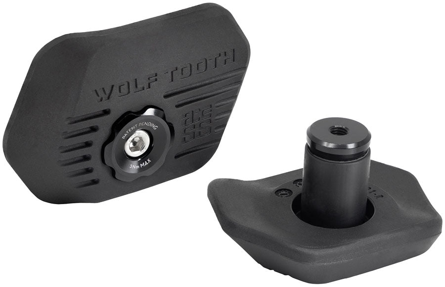 Wolf Tooth Components Locked-In Bar Ends - Black