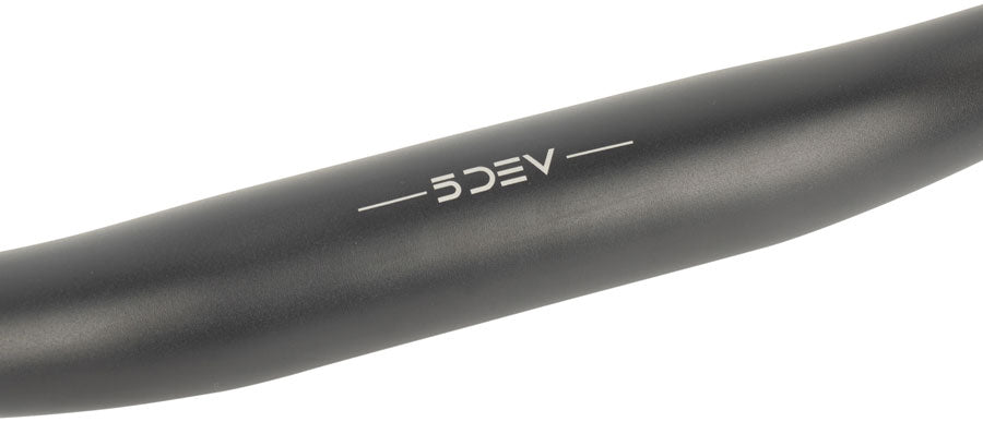 5Dev Alloy Handlebars (31.8), 40mm Rise, 800mm, Black