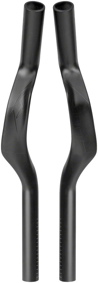 Profile Design 43 ASC Carbon Aerobar Extensions - Carbon, 340mm, Black