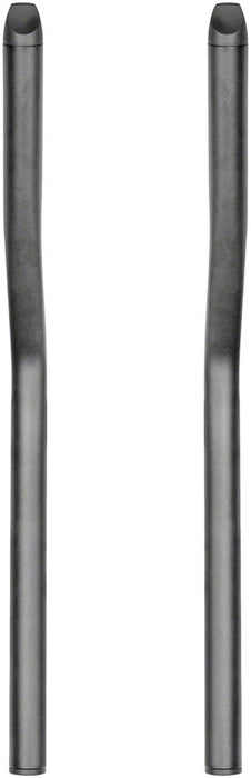 Profile Design 26a Aluminum Aerobar Extensions - Aluminum, 400mm, Black