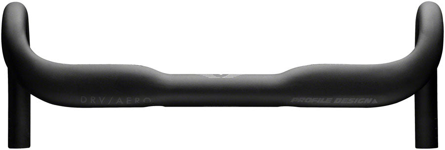 Profile Design DRV/AEROa Drop Handlebar - 40cm, 122mm Drop, 70mm Reach, 31.8mm, Black