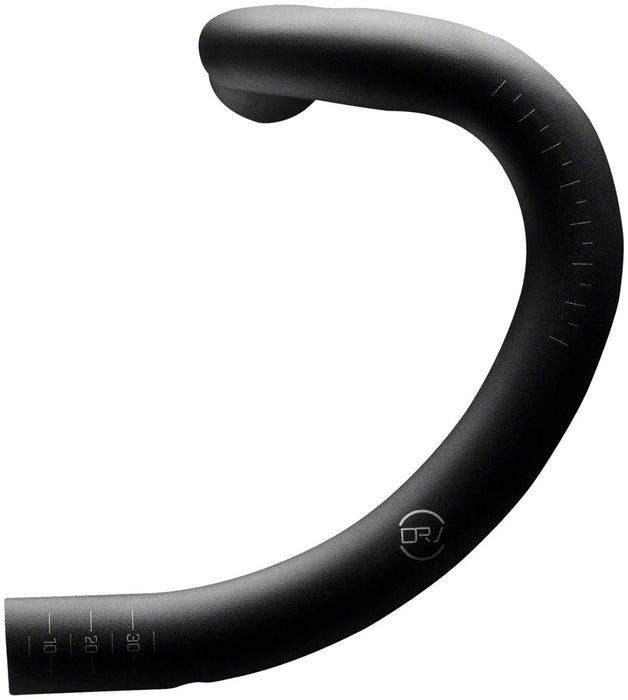 Profile Design DRV/AEROa Drop Handlebar - 40cm, 122mm Drop, 70mm Reach, 31.8mm, Black