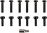 Zipp Speed Weaponry Vuka Alumina Handlebar Clip Bolt Kit - Above Mount, 1 Side