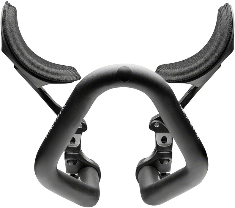 Profile Design Airstryke II Aluminum Aerobar: Ergo Armrest, L2 Flip-Up Bracket, Matte Black