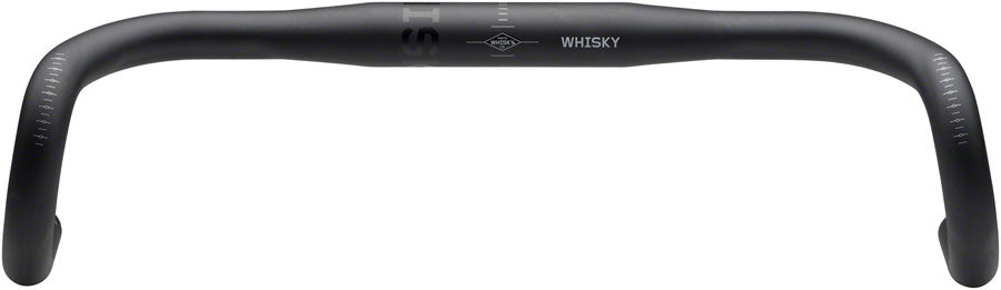 WHISKY No.7 12F Drop Handlebar - Aluminum, 31.8mm, 46cm, Black