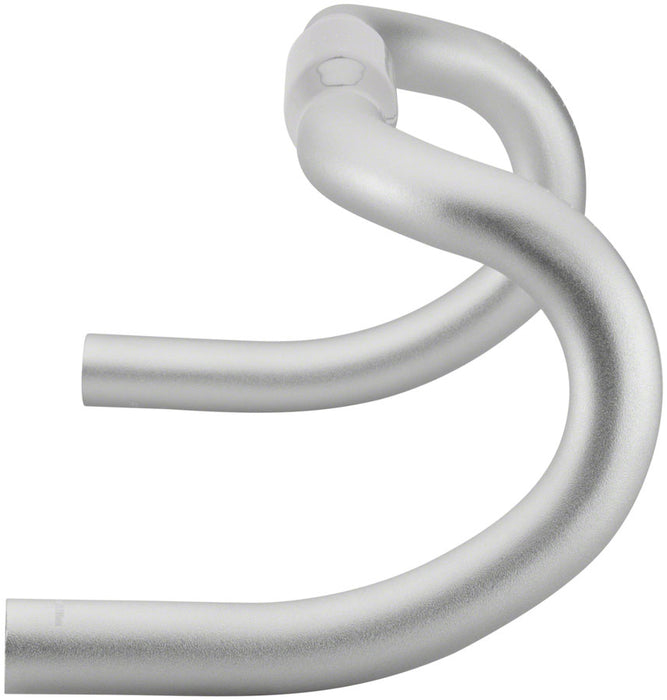 WHISKY No.7 12F Drop Handlebar - Aluminum, 31.8mm, 40cm,Silver