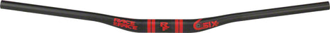 Race Face SIXC riser bar, (35.0) 0.8"/32.3" - sil/red logo