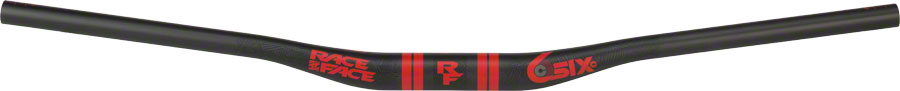 Race Face SIXC riser bar, (35.0) 0.8"/32.3" - sil/red logo