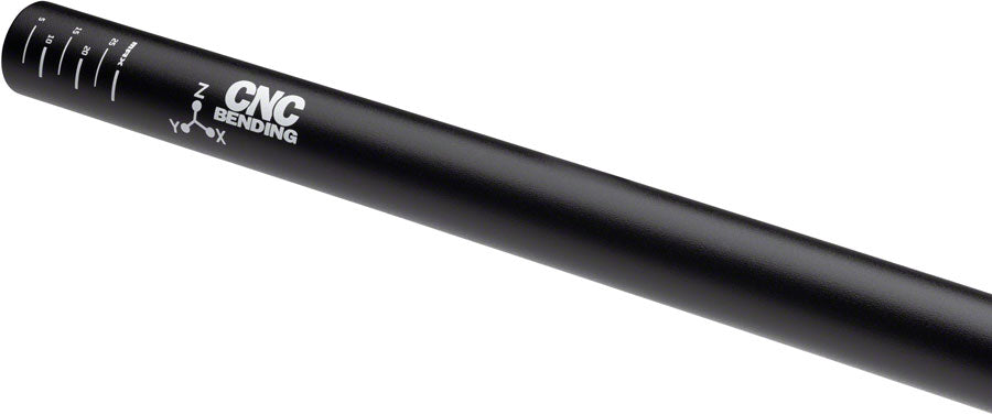 Spank Spike Race Bars 800mm Wide, 50mm Rise, 31.8mm Clamp Matte Black
