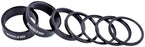 Wheels Manufacturing StackRight Headset Spacer Kit - Black