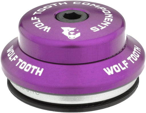 Wolf Tooth Premium Headset - IS41/28.6 Upper, 7mm Stack, Ultraviolet Purple