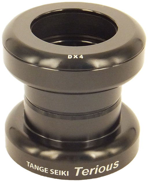 Tange-Seiki Terious DX4 Headset - EC34/28.6 Upper | EC34/30 Lower, Straight, Black