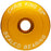 Chris King Headset Stem Cap - 1-1/8", Matte Gold 50th Anniversary