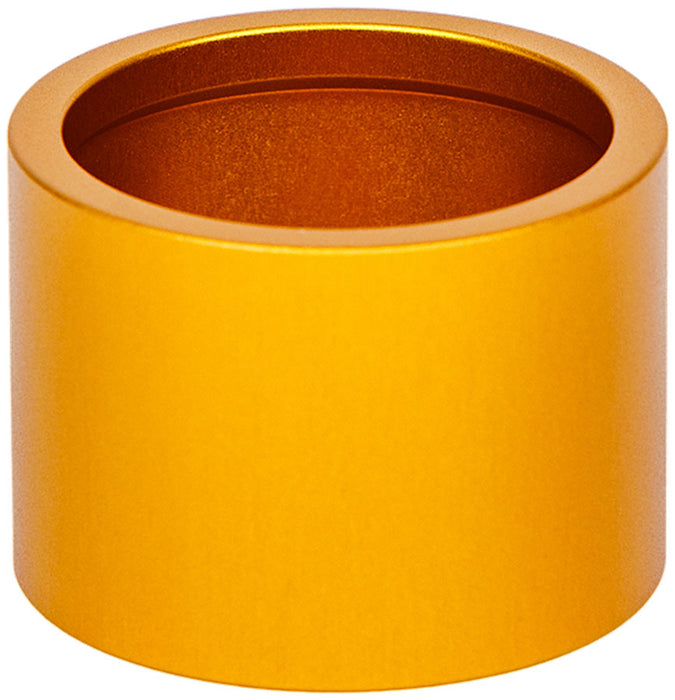Chris King Headset Spacer - Alloy, 1-1/8", 25mm, Matte Gold 50th Anniversary