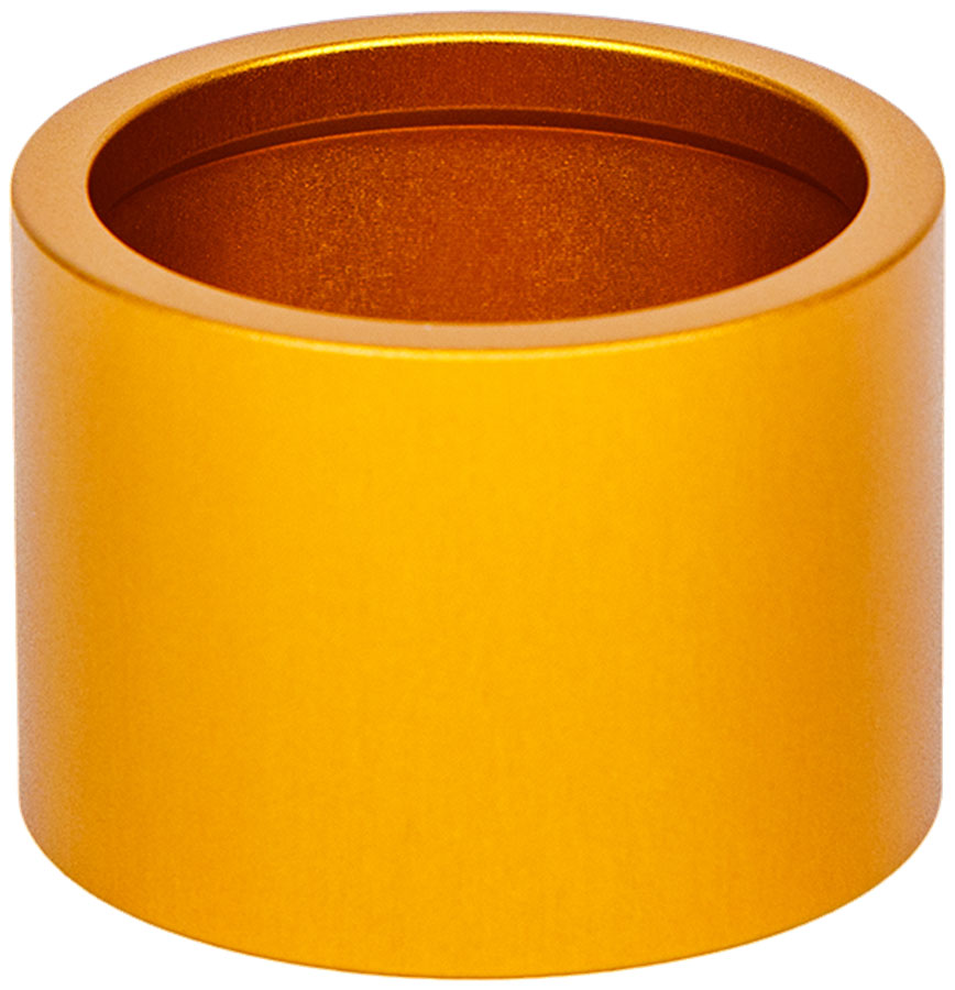 Chris King Headset Spacer - Alloy, 1-1/8", 25mm, Matte Gold 50th Anniversary