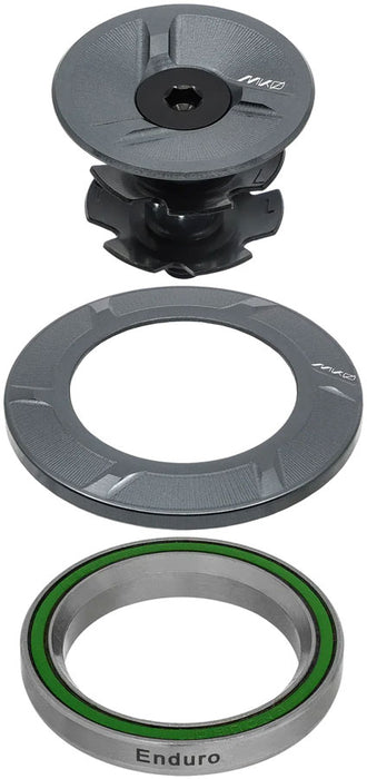 Wolf Tooth MK0 Headset - IS41/28.6 Upper, 4mm Stack, Shadow Gray