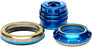 Cane Creek 110 30th Anniversary Headset - IS41/28.6/H9 Upper | IS52/40 Lower, Tapered, Hellbender Ceramic Bearings, Blue