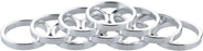 Problem Solvers Headset Stack Spacer - 28.6, 5mm, Aluminum, Silver, Bag of 10