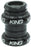 Chris King GripNut Headset - 1-1/8", Black