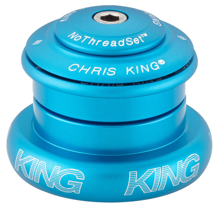 Chris King InSet i7 Headset - 1-1/8 - 1.5", 44/44mm, Matte Turquoise