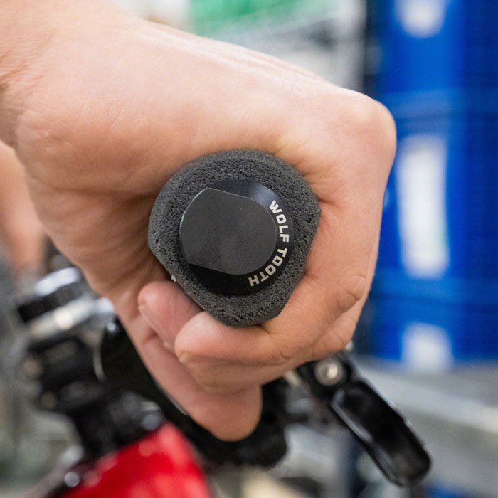 Wolf Tooth Components Mega FatPaw Cam 11.5mm Thick Grip Set, Blk