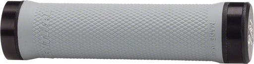 Renthal Lock On Grips: Soft Light Gray