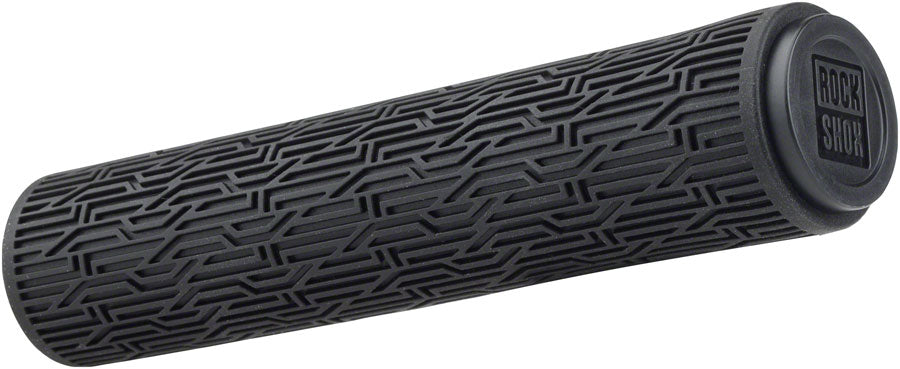 RockShox TwistLoc Grips Textured, Slip-On, 89/135mm, Black