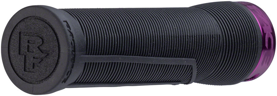 Race Face Chester Lock-On Grips, 34mm, Black/Purple