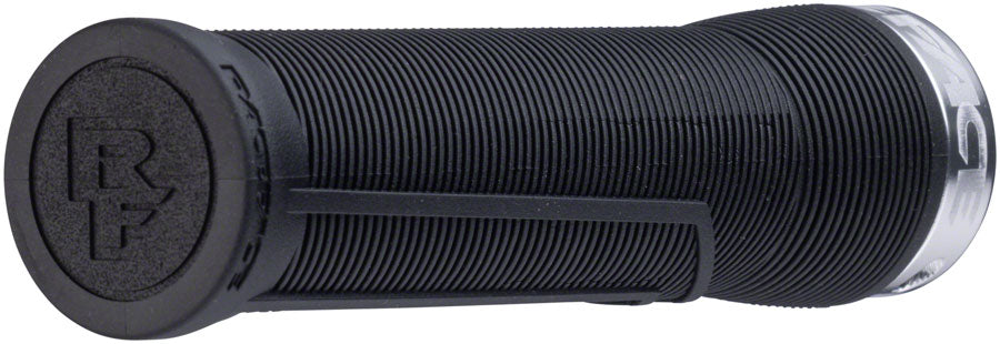 Race Face Chester Lock-On Grips, 31mm, Black/Silver