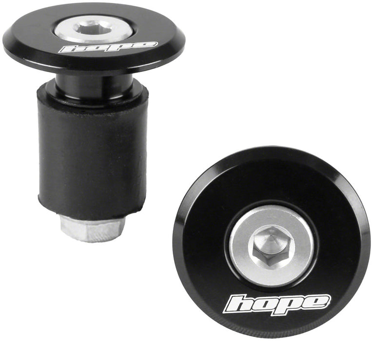 Hope Grip Doctor Bar End Plugs, Black