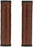 Brooks Willow Leather Grips - Antique Brown, 130/130mm