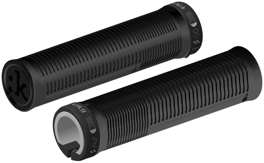 Fizik Comfort Feel Grips - Black, Lock-On
