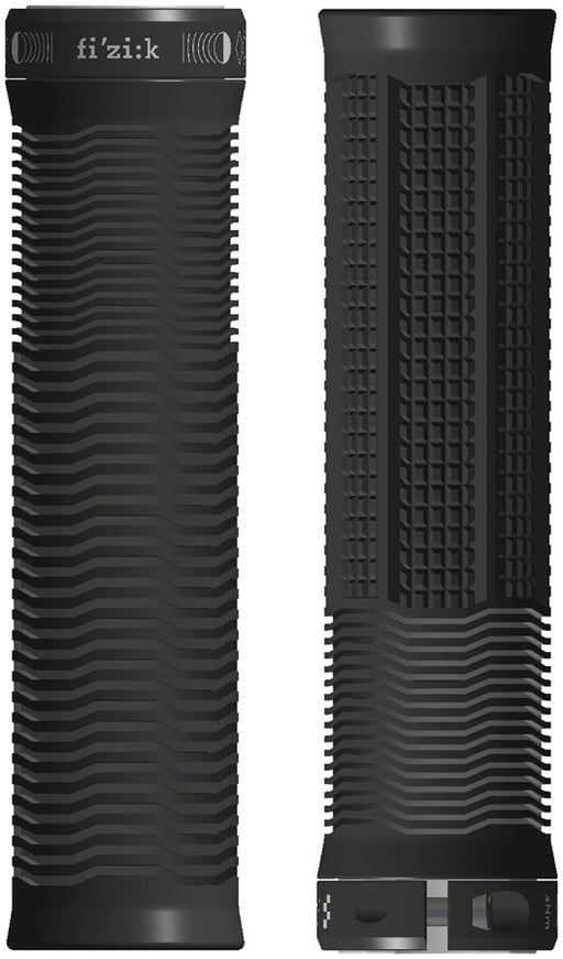 Fizik Comfort Feel Grips - Black, Lock-On