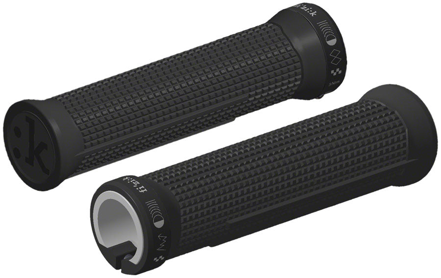 Fizik Race Feel Grips - Black, Lock-On