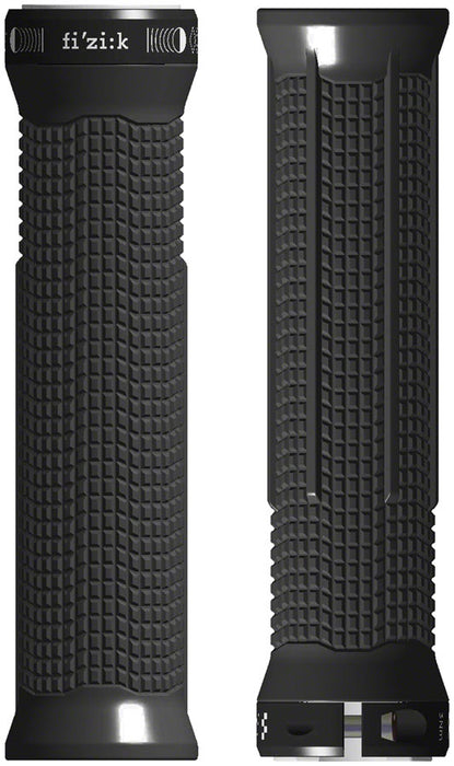 Fizik Race Feel Grips - Black, Lock-On
