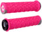 ODI Vanquish Grips - Pink/Gray, Lock-On