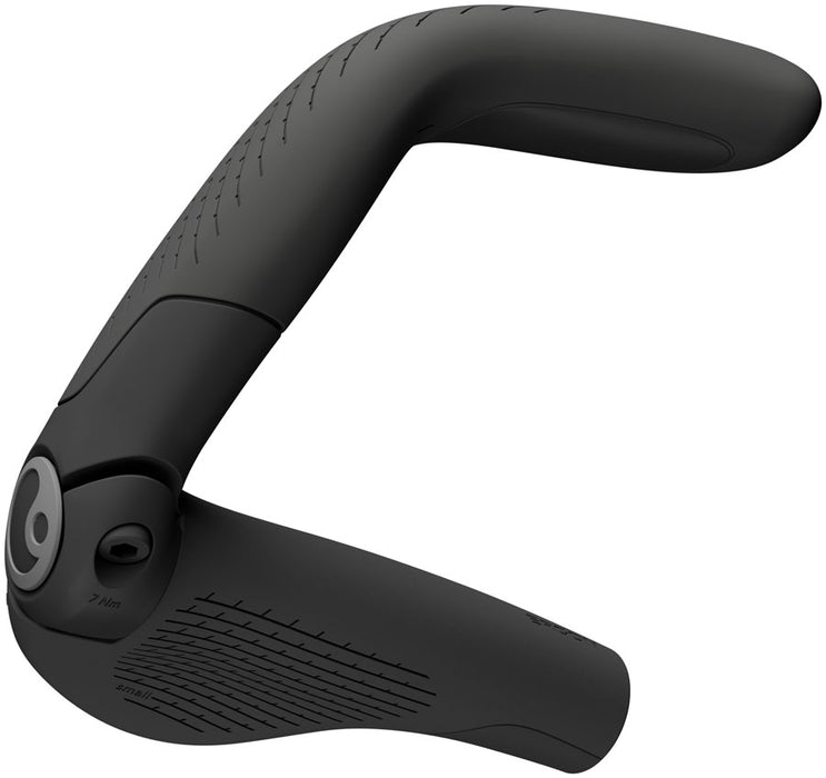 Ergon GP5 Evo Grips, Small, Black/Gray