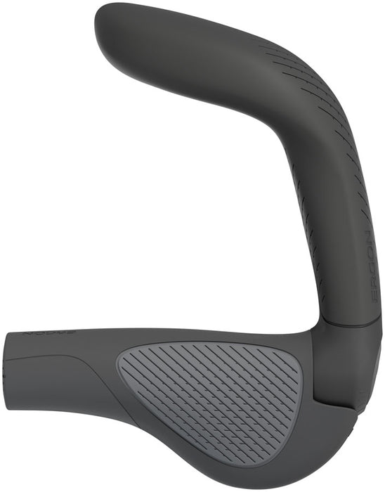 Ergon GP5 Evo Grips, Large, Black/Gray
