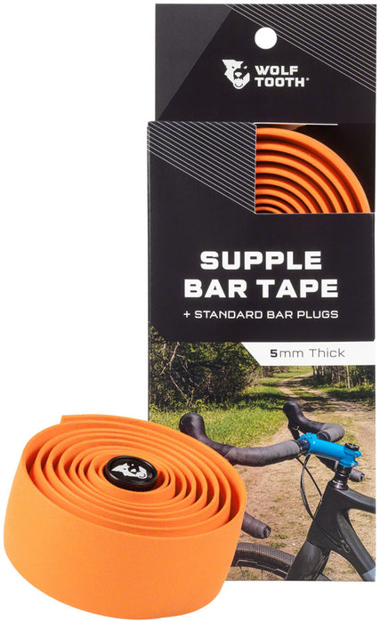 Wolf Tooth Components Supple Bar Tape - Orange