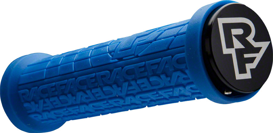 Race Face Grippler Lock-On Grips, (33mm) Blue